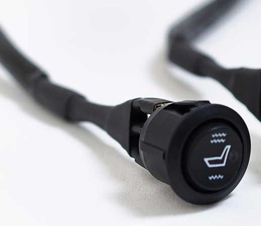 MGM-Trading - Carbon Stoelverwarming 12V - Universeel voor Sportstoelen